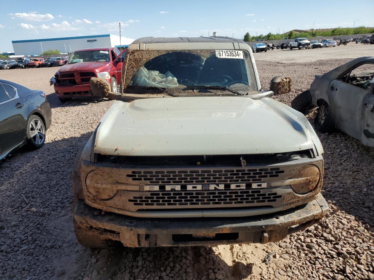 2023 FORD BRONCO BASE VIN:1FMEE5DP9PLB29497