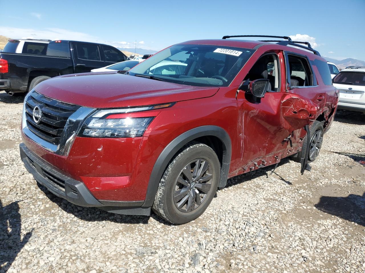 2024 NISSAN PATHFINDER ROCK CREEK VIN:5N1DR3BD4RC221651