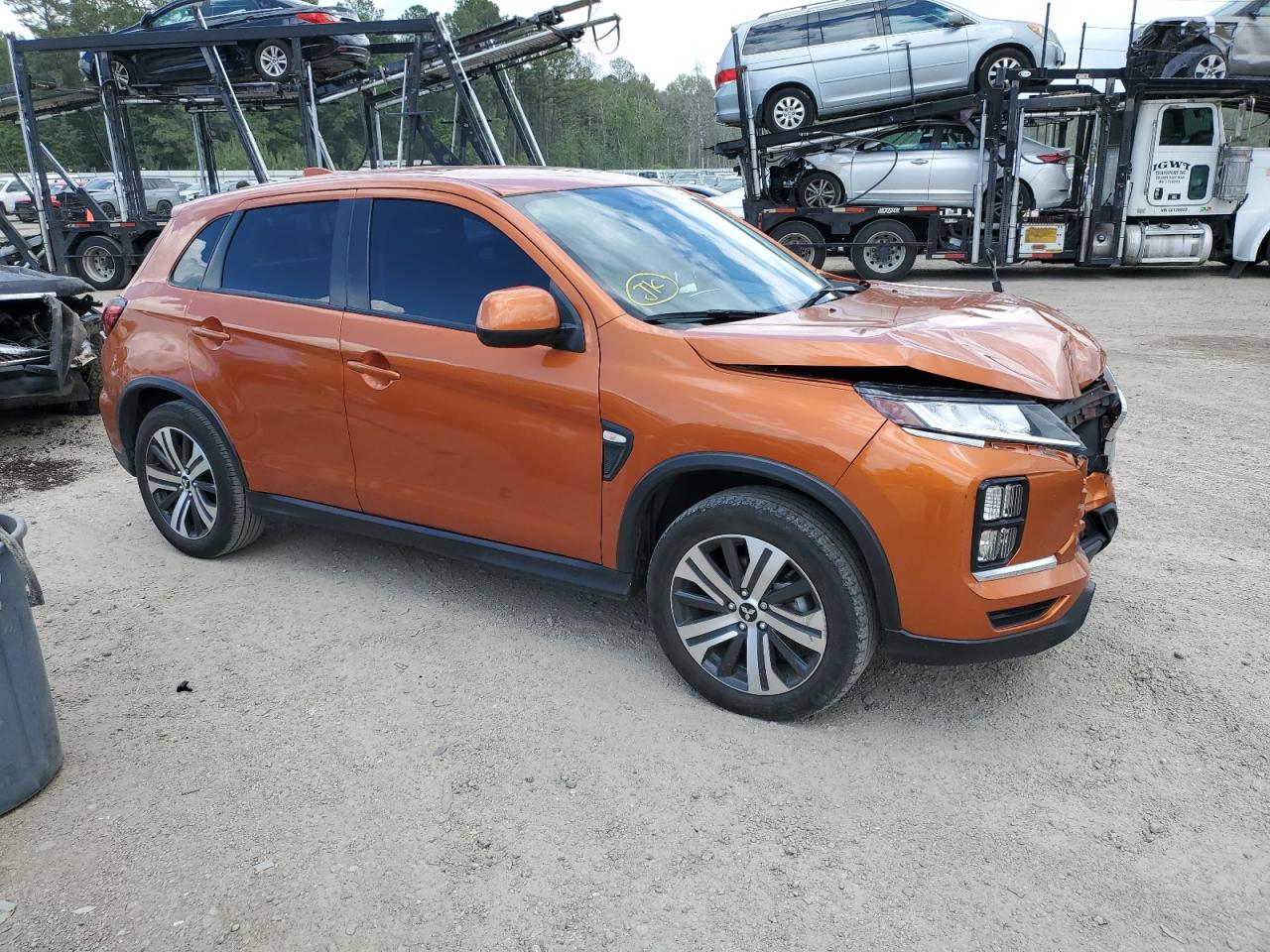 2022 MITSUBISHI OUTLANDER SPORT ES VIN:JA4APUAU0NU020817