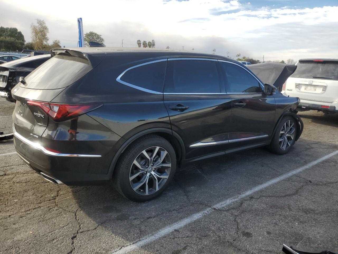 2022 ACURA MDX TECHNOLOGY VIN:5J8YE1H4XNL037095