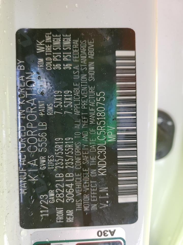 2024 KIA EV6 LIGHT VIN:KNDC3DLC5R5180755