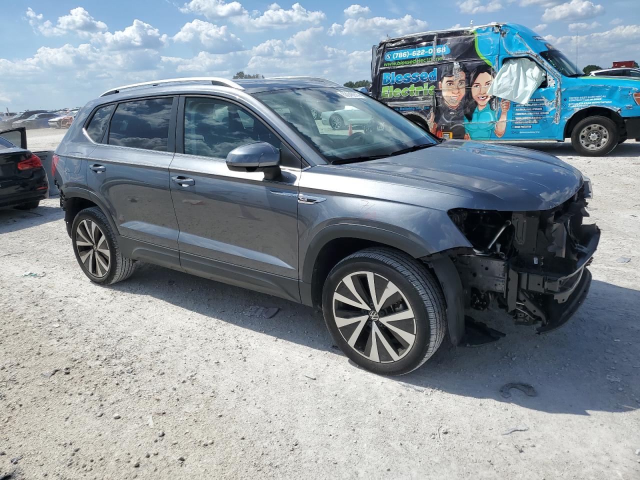 2022 VOLKSWAGEN TAOS SE VIN:3VVTX7B26NM002776