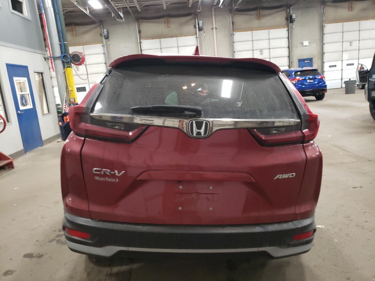2022 HONDA CR-V EXL VIN:5J6RW2H87NL004770
