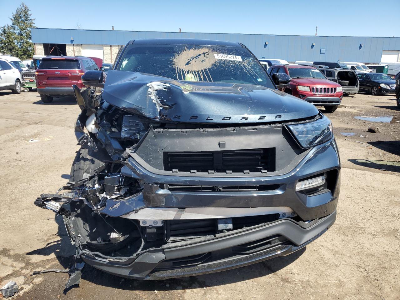 2022 FORD EXPLORER ST VIN:1FM5K8GC1NGA88470