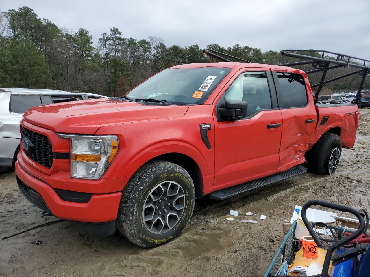 2022 FORD F150 SUPERCREW VIN:1FTEW1EP7NKD35025