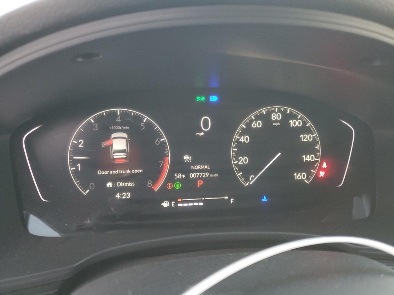 2023 HONDA CIVIC SPORT VIN:2HGFE2F55PH550554
