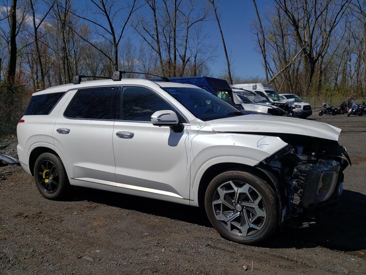 2022 HYUNDAI PALISADE CALLIGRAPHY VIN:KM8R7DHE9NU486054