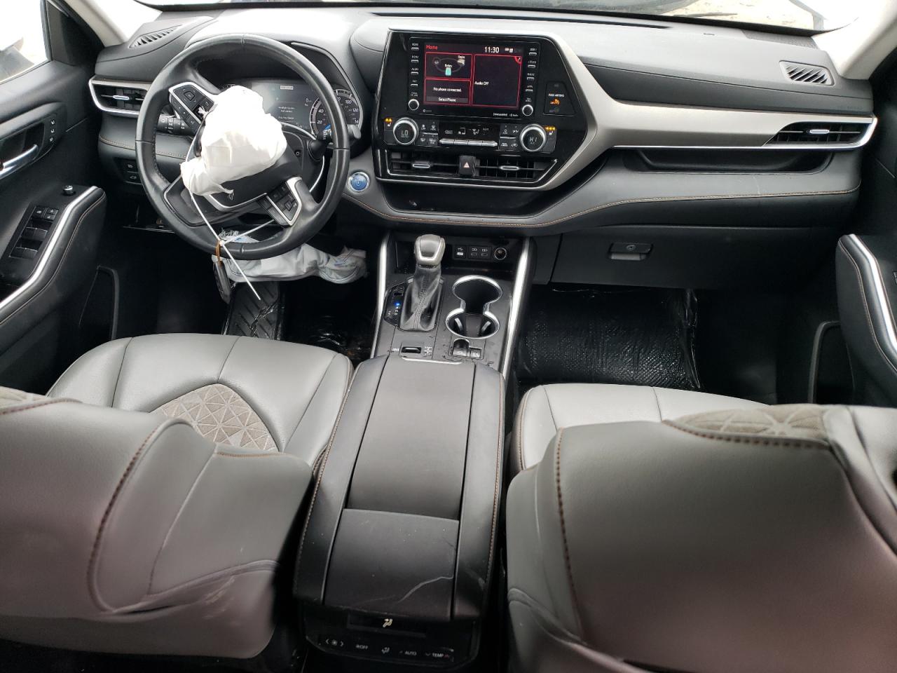 2022 TOYOTA HIGHLANDER HYBRID XLE VIN:5TDABRCH7NS538252