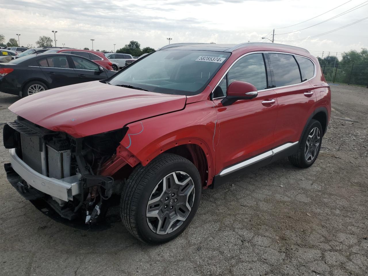 2022 HYUNDAI SANTA FE LIMITED VIN:5NMS4DAL9NH467129