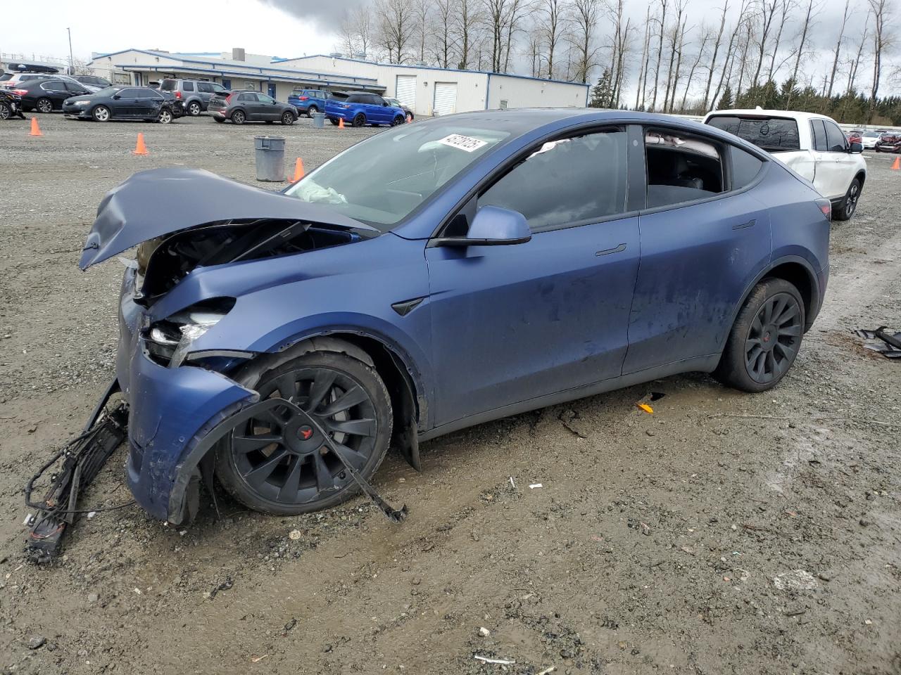 2022 TESLA MODEL Y  VIN:7SAYGAEE5NF400740