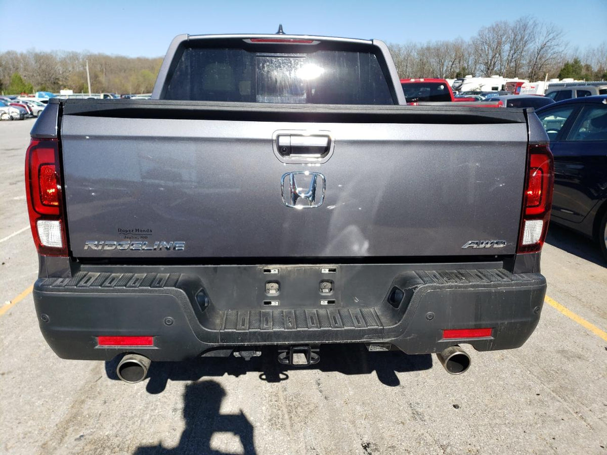 2022 HONDA RIDGELINE RTL VIN:5FPYK3F79NB026552