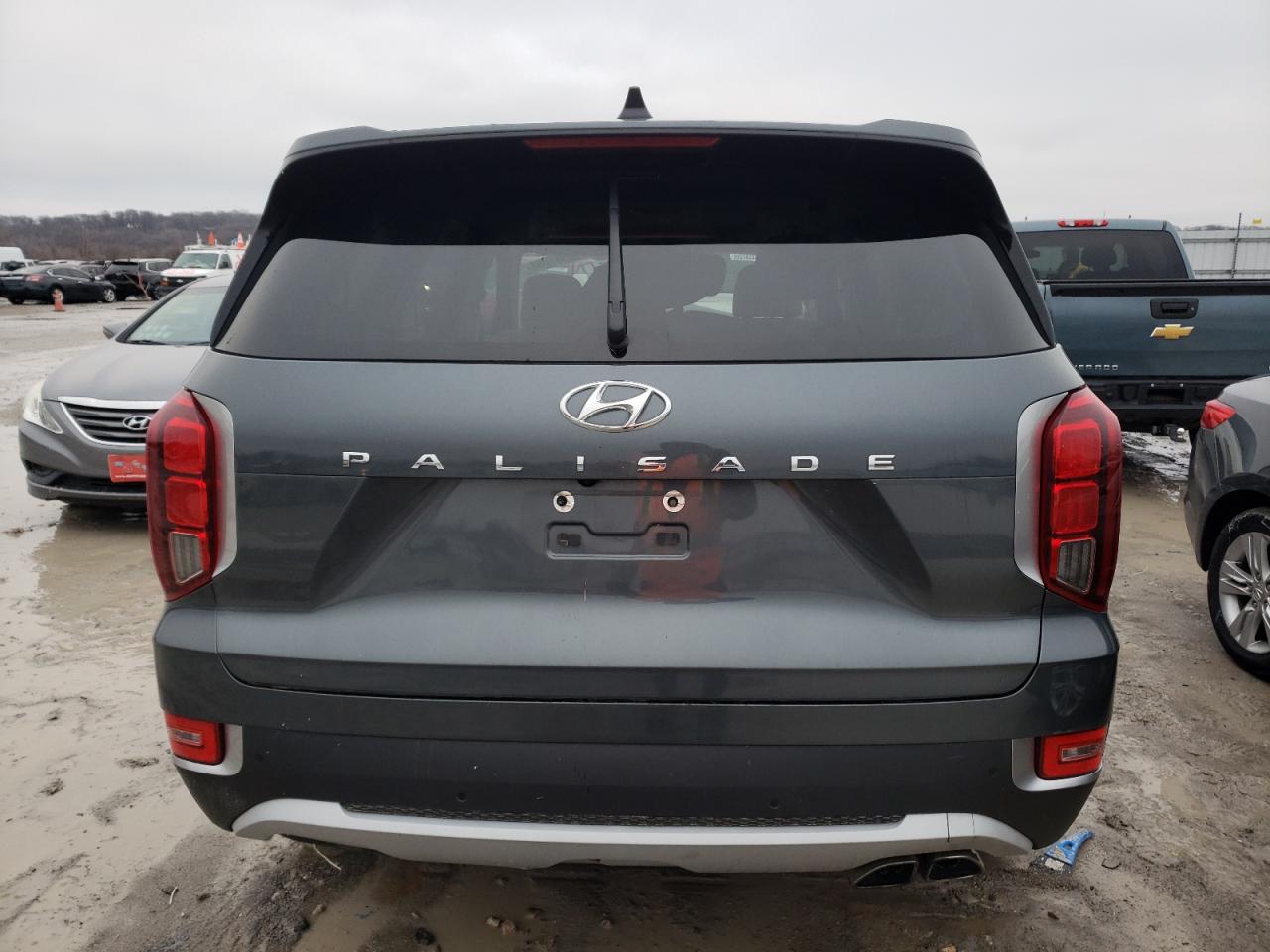 2022 HYUNDAI PALISADE SEL VIN:KM8R44HE3NU407521