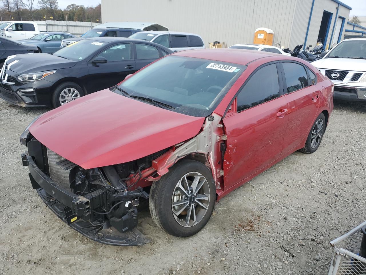 2022 KIA FORTE FE VIN:3KPF24AD0NE493559