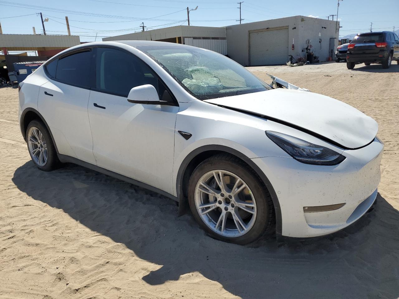 2022 TESLA MODEL Y  VIN:7SAYGAEE2NF344854