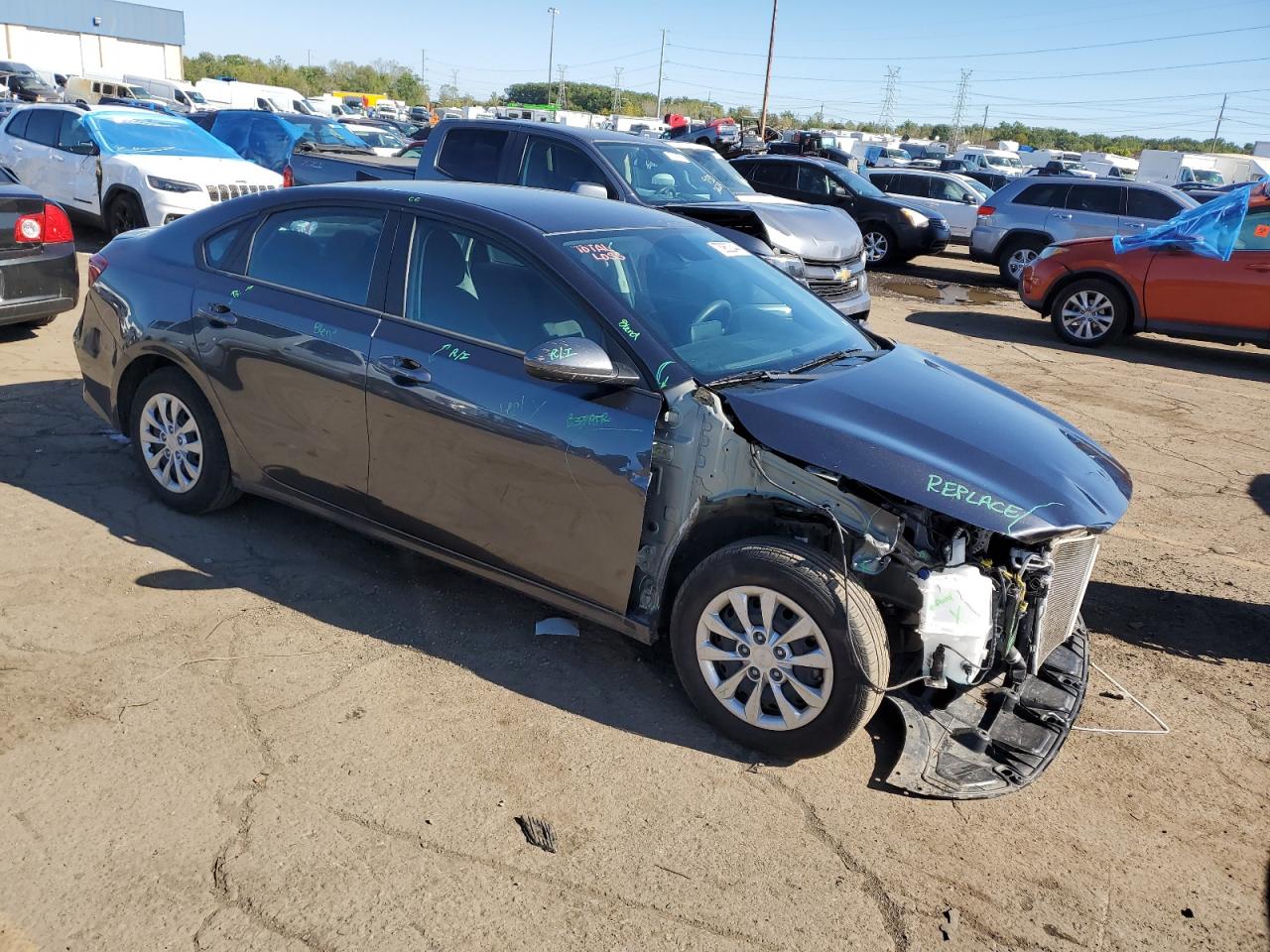 2023 KIA FORTE LX VIN:3KPF24AD5PE609387