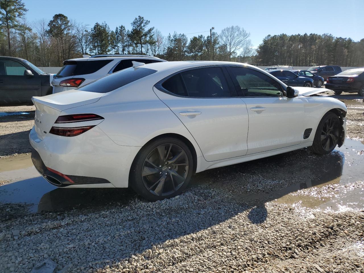 2022 GENESIS G70 BASE VIN:KMTG54TE3NU084590