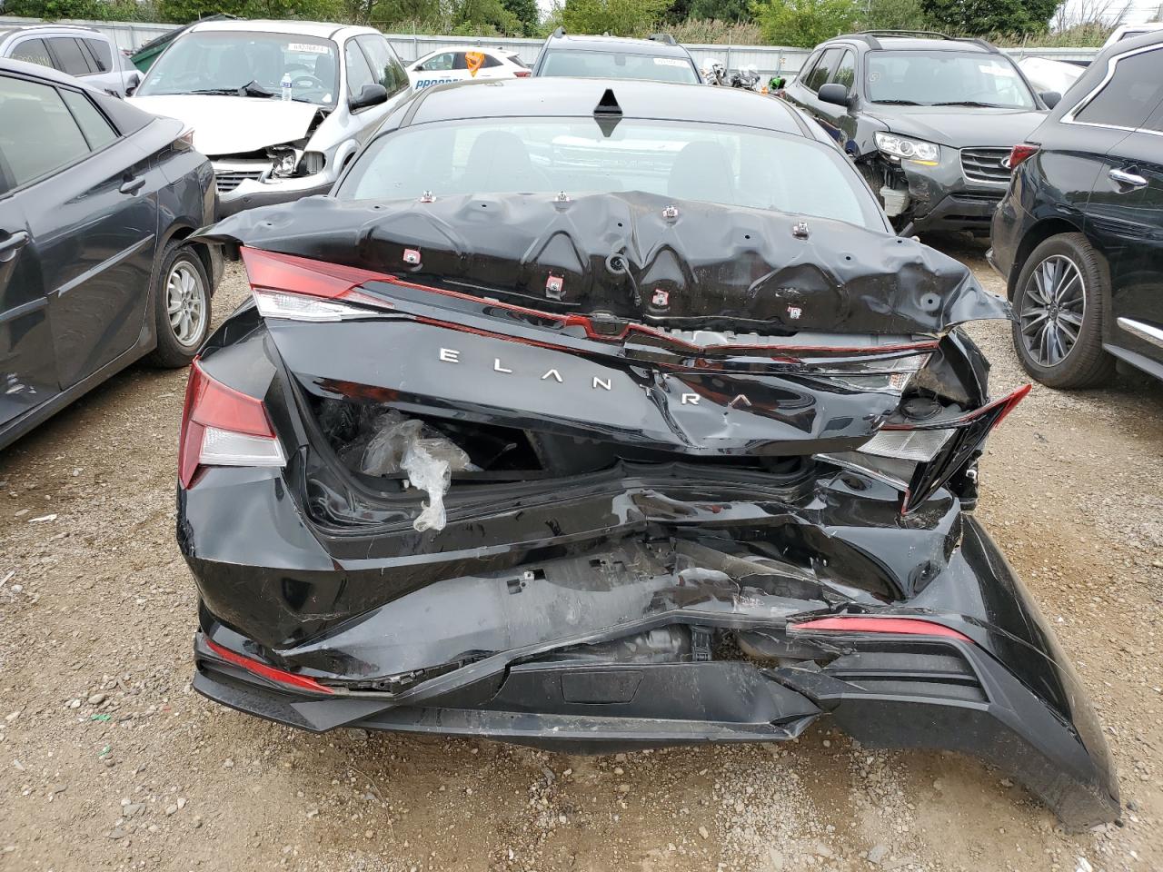 2022 HYUNDAI ELANTRA SEL VIN:KMHLM4AGXNU325965