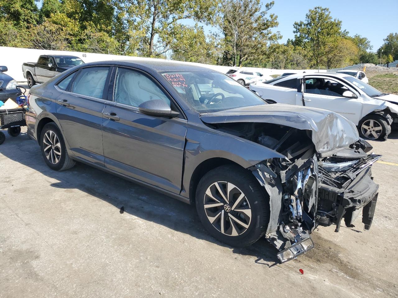2022 VOLKSWAGEN JETTA S VIN:3VWCM7BU7NM017356