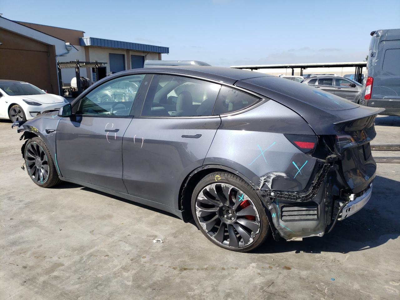 2022 TESLA MODEL Y  VIN:7SAYGDEF2NF411284