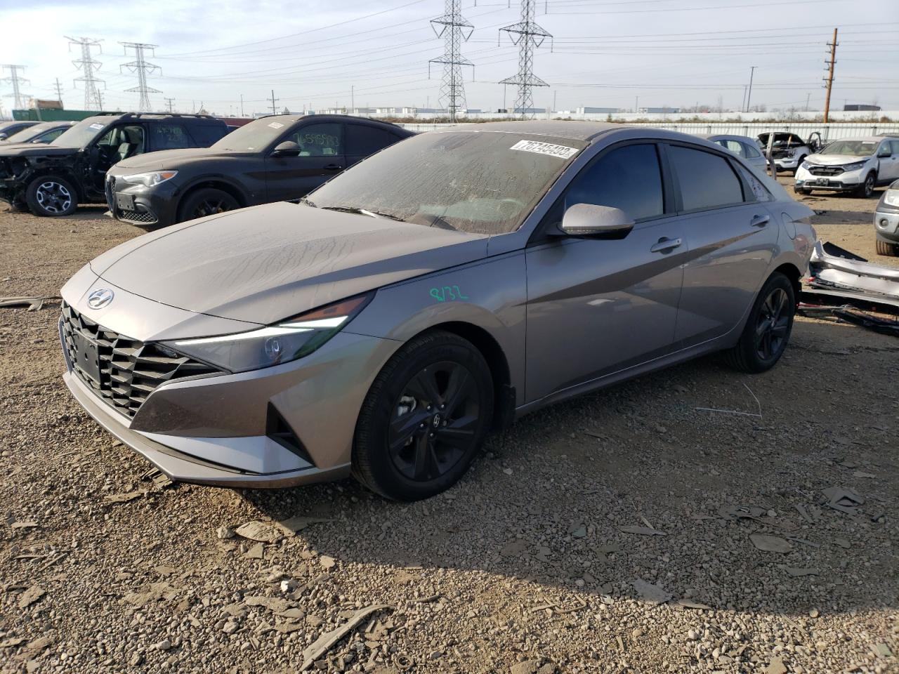 2023 HYUNDAI ELANTRA SEL VIN:KMHLM4AGXPU530091