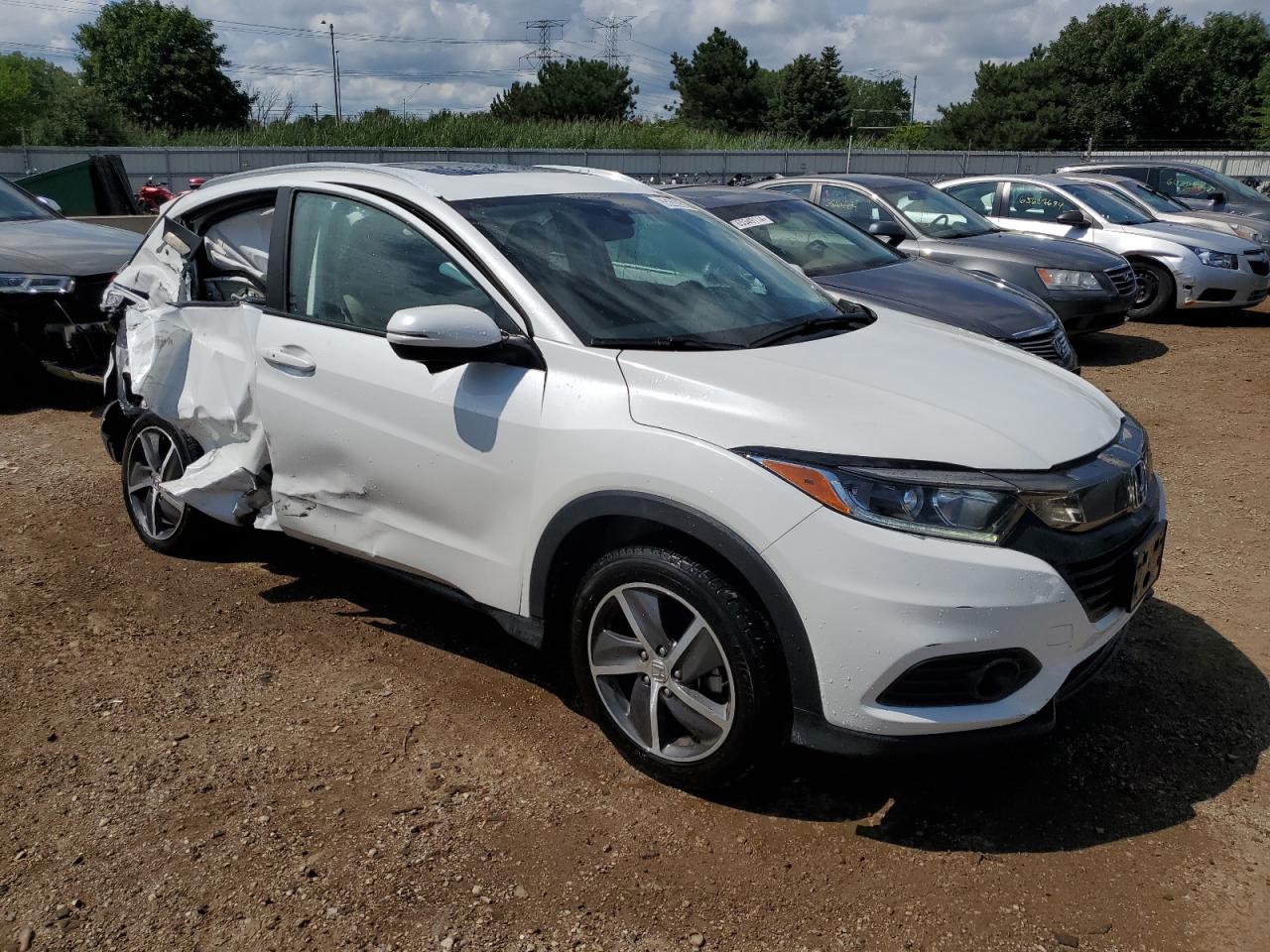 2022 HONDA HR-V EX VIN:3CZRU6H57NM756549