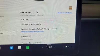 2019 Tesla Model 3 5YJ3E1EA0LF584654 VIN:5YJ3E1EA0LF584654