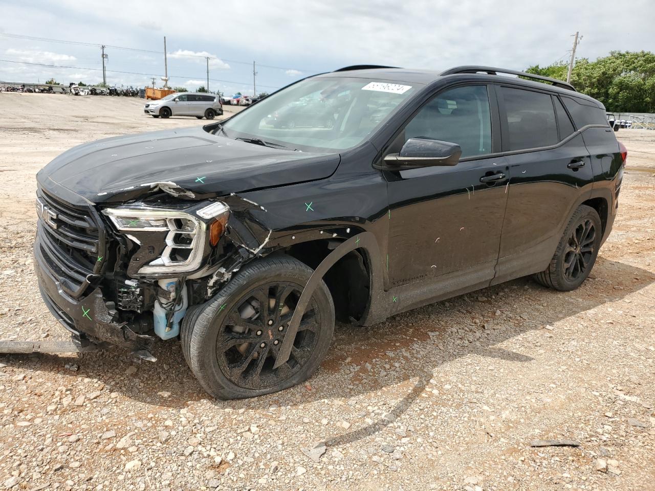 2022 GMC TERRAIN SLE VIN:3GKALMEV8NL257154