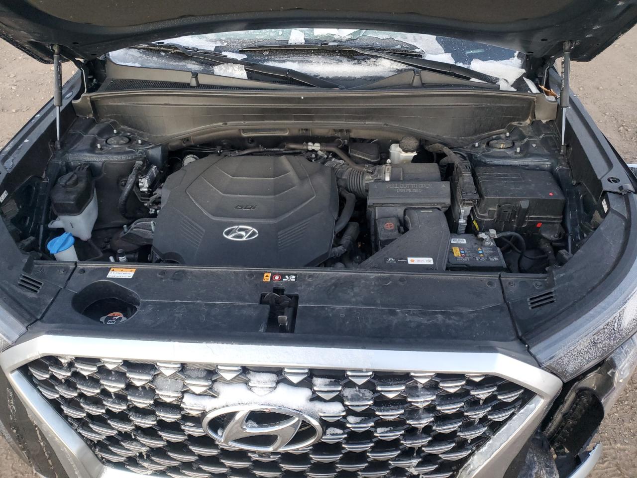 2022 HYUNDAI PALISADE CALLIGRAPHY VIN:KM8R7DHE7NU335634