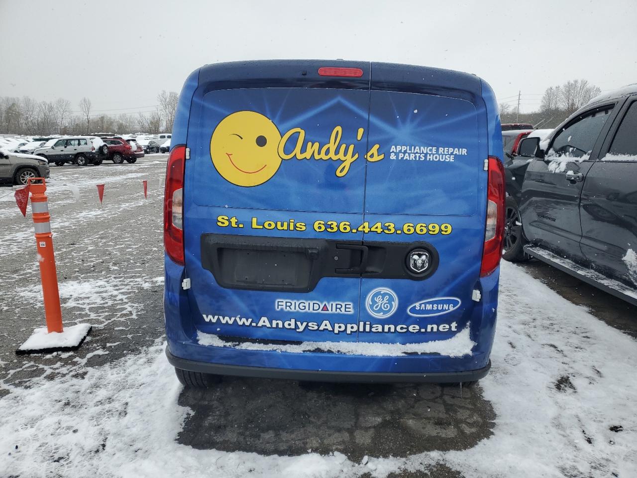 2022 RAM PROMASTER CITY TRADESMAN VIN:ZFBHRFAB1N6Y40033