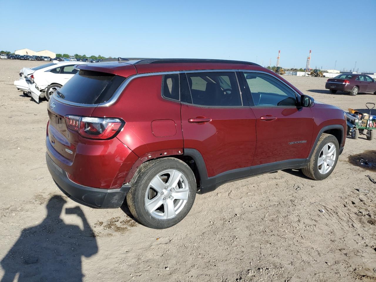 2022 JEEP COMPASS LATITUDE VIN:3C4NJCBB3NT137270