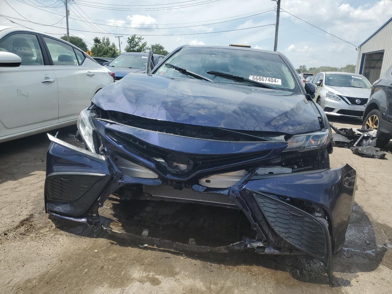 2022 TOYOTA CAMRY SE VIN:4T1G11AK4NU620735