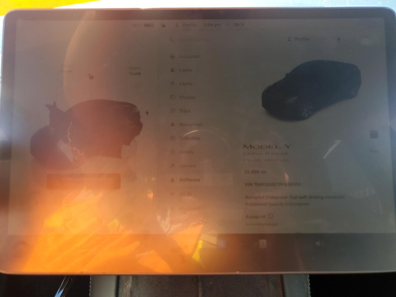 2023 TESLA MODEL Y  VIN:7SAYGDEE7PF856100