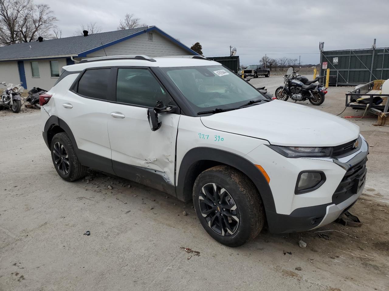 2022 CHEVROLET TRAILBLAZER LT VIN:KL79MPSL1NB061409