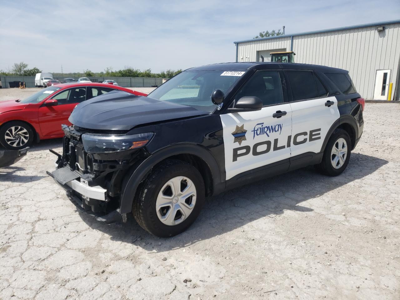 2022 FORD EXPLORER POLICE INTERCEPTOR VIN:1FM5K8AC2NGB45722