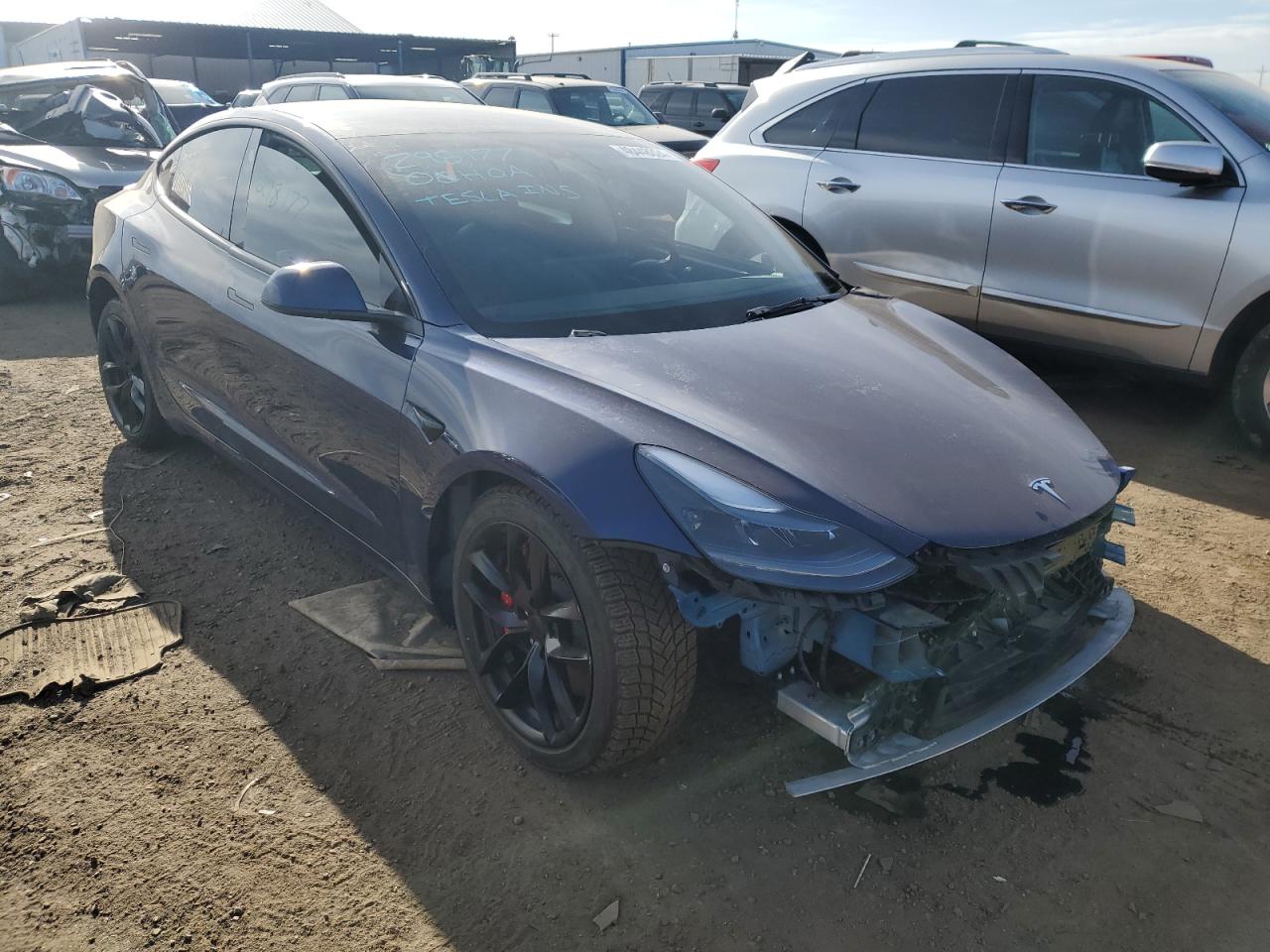 2022 TESLA MODEL 3  VIN:5YJ3E1EC2NF298177