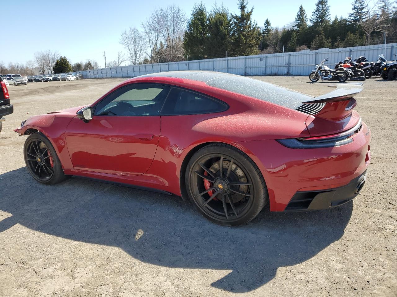 2022 PORSCHE 911 CARRERA S VIN:WP0AB2A96NS221850