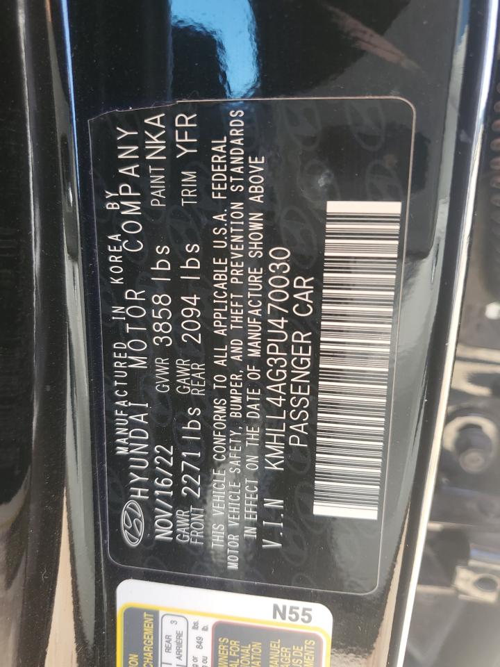 2023 HYUNDAI ELANTRA SE VIN:KMHLL4AG3PU470030