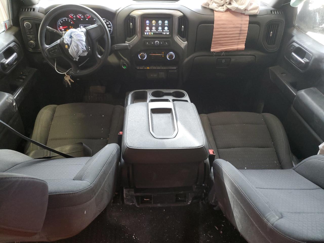 2022 CHEVROLET SILVERADO K1500 CUSTOM VIN:3GCPDBEK4NG553827