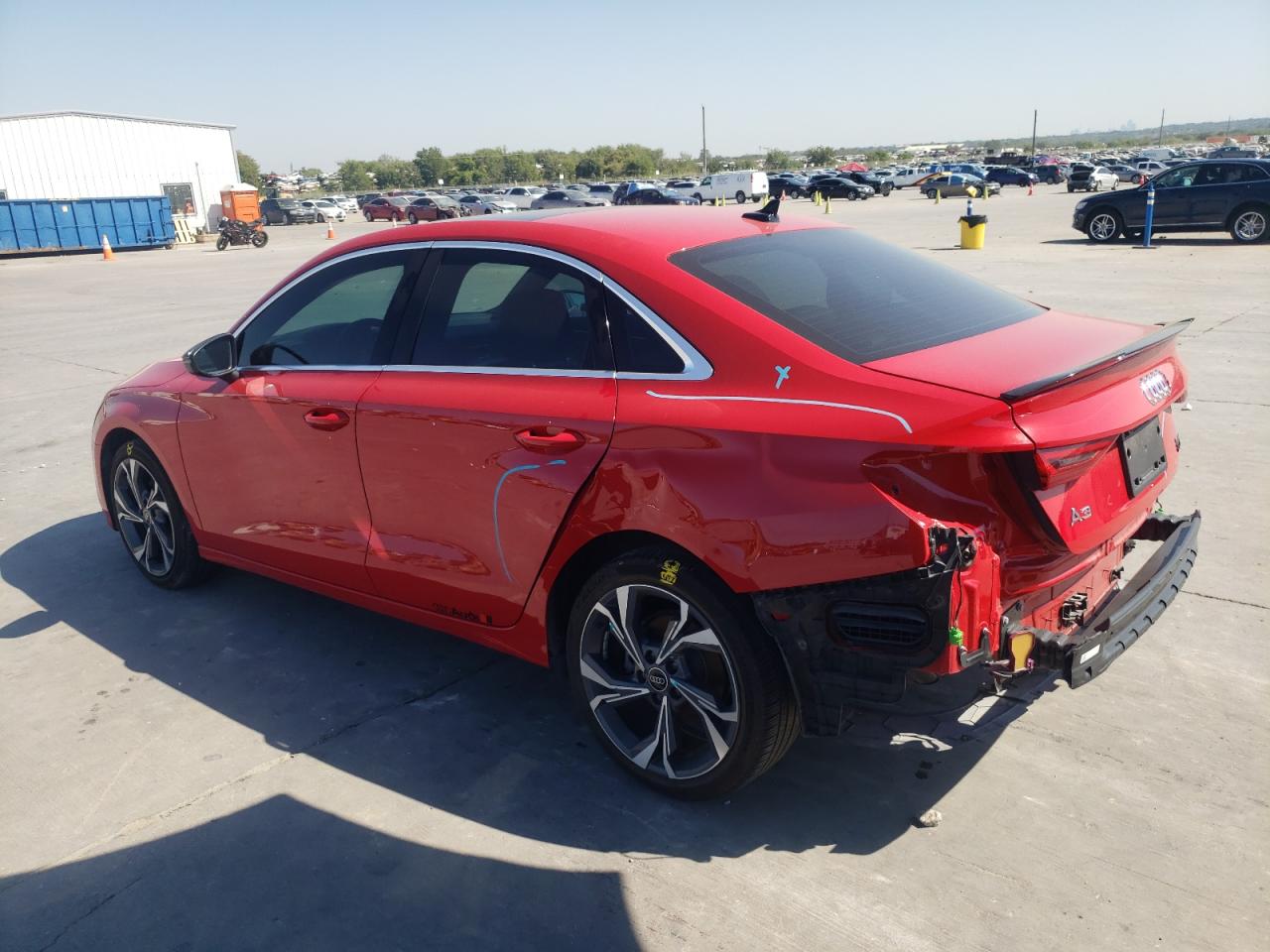 2022 AUDI A3 PREMIUM VIN:WAUGUDGY2NA088652