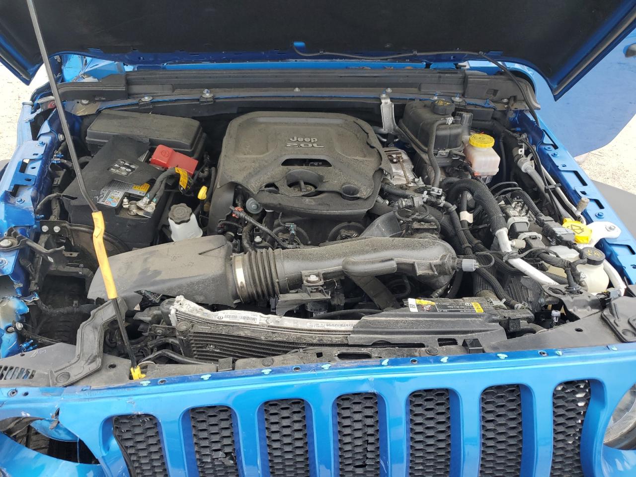 2022 JEEP WRANGLER UNLIMITED SPORT VIN:1C4HJXDN6NW232539