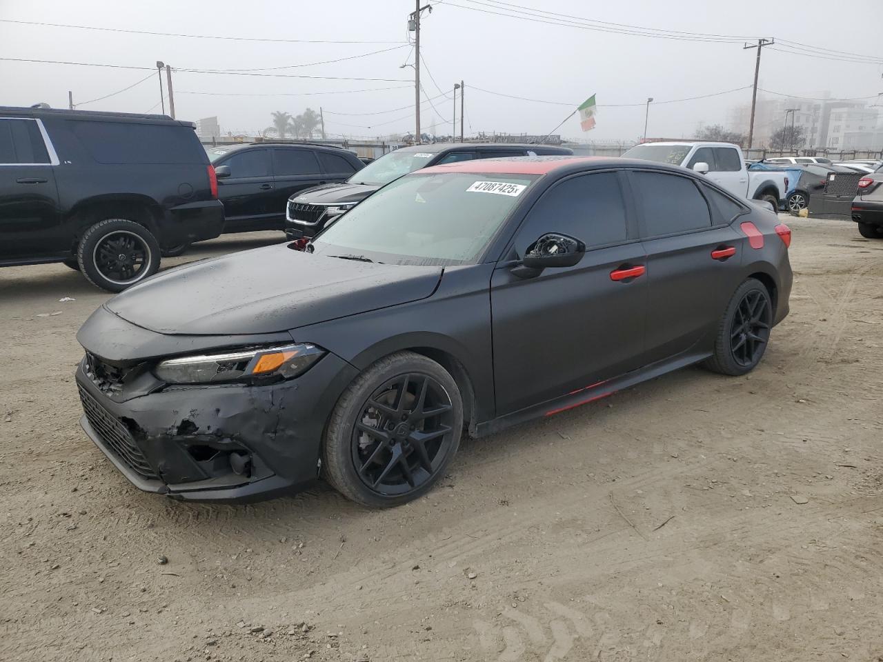 2022 HONDA CIVIC SI VIN:2HGFE1E50NH473830