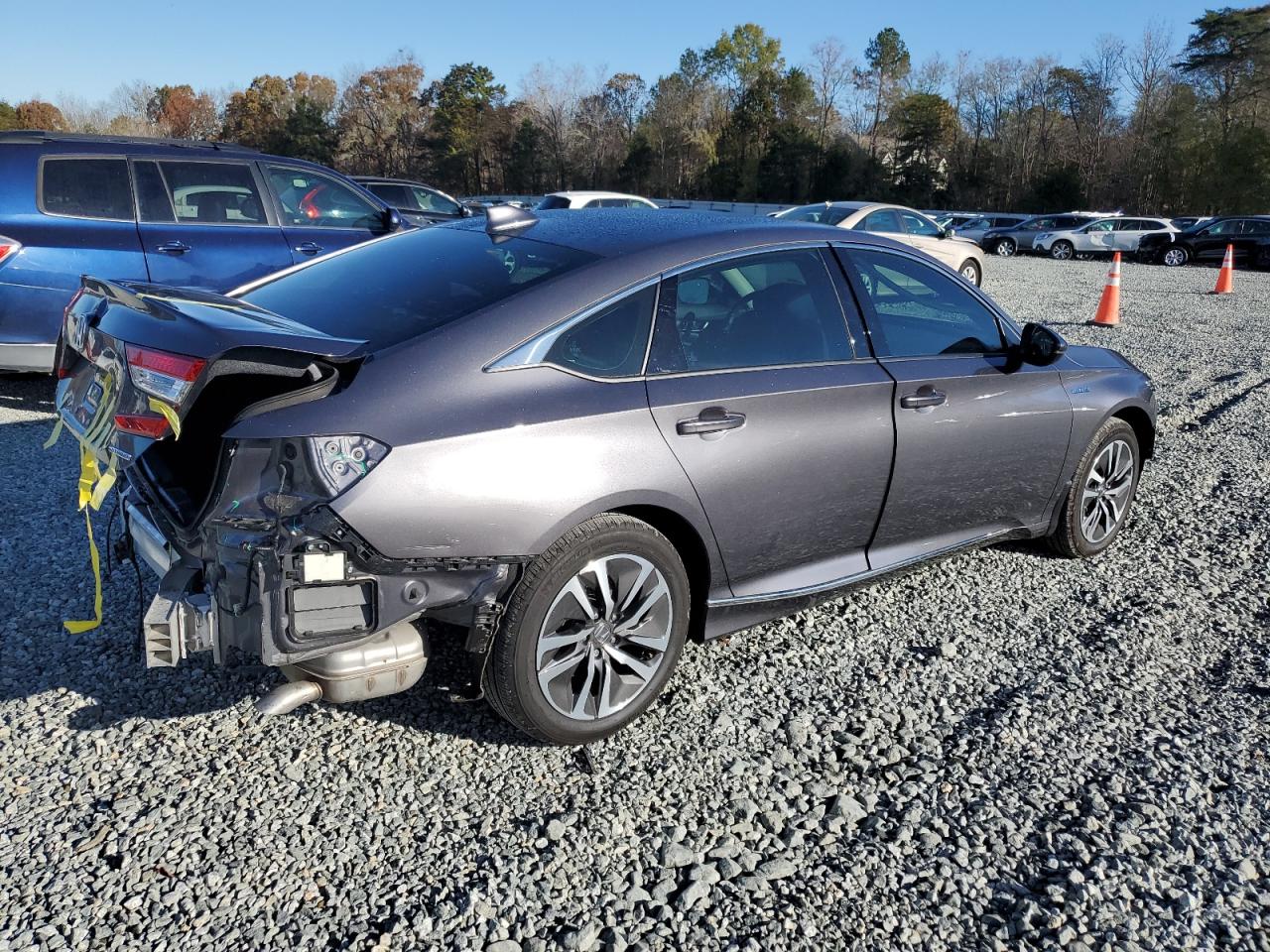 2022 HONDA ACCORD HYBRID EXL VIN:1HGCV3F55NA027622