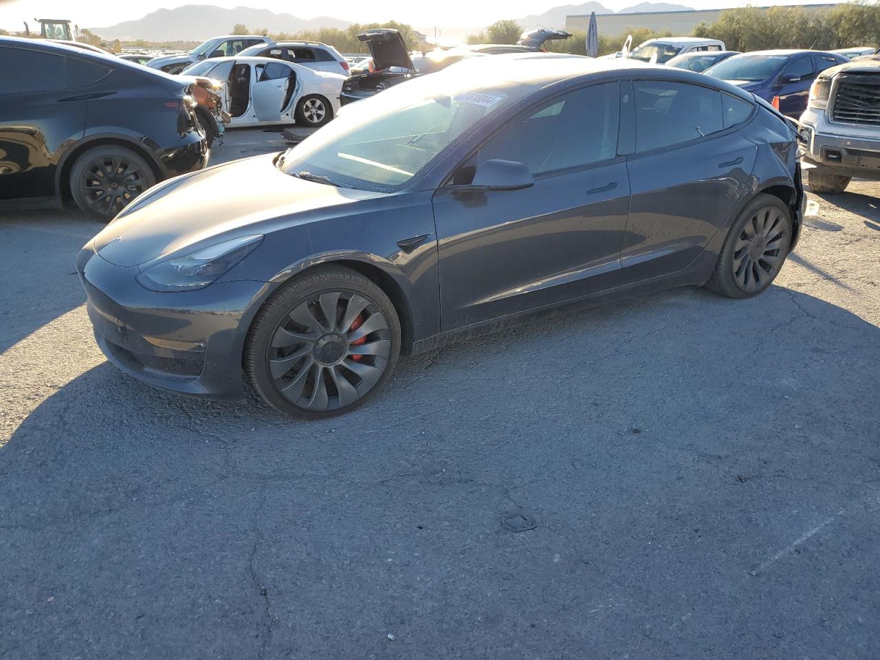 2022 TESLA MODEL 3  VIN:5YJ3E1EC2NF356840