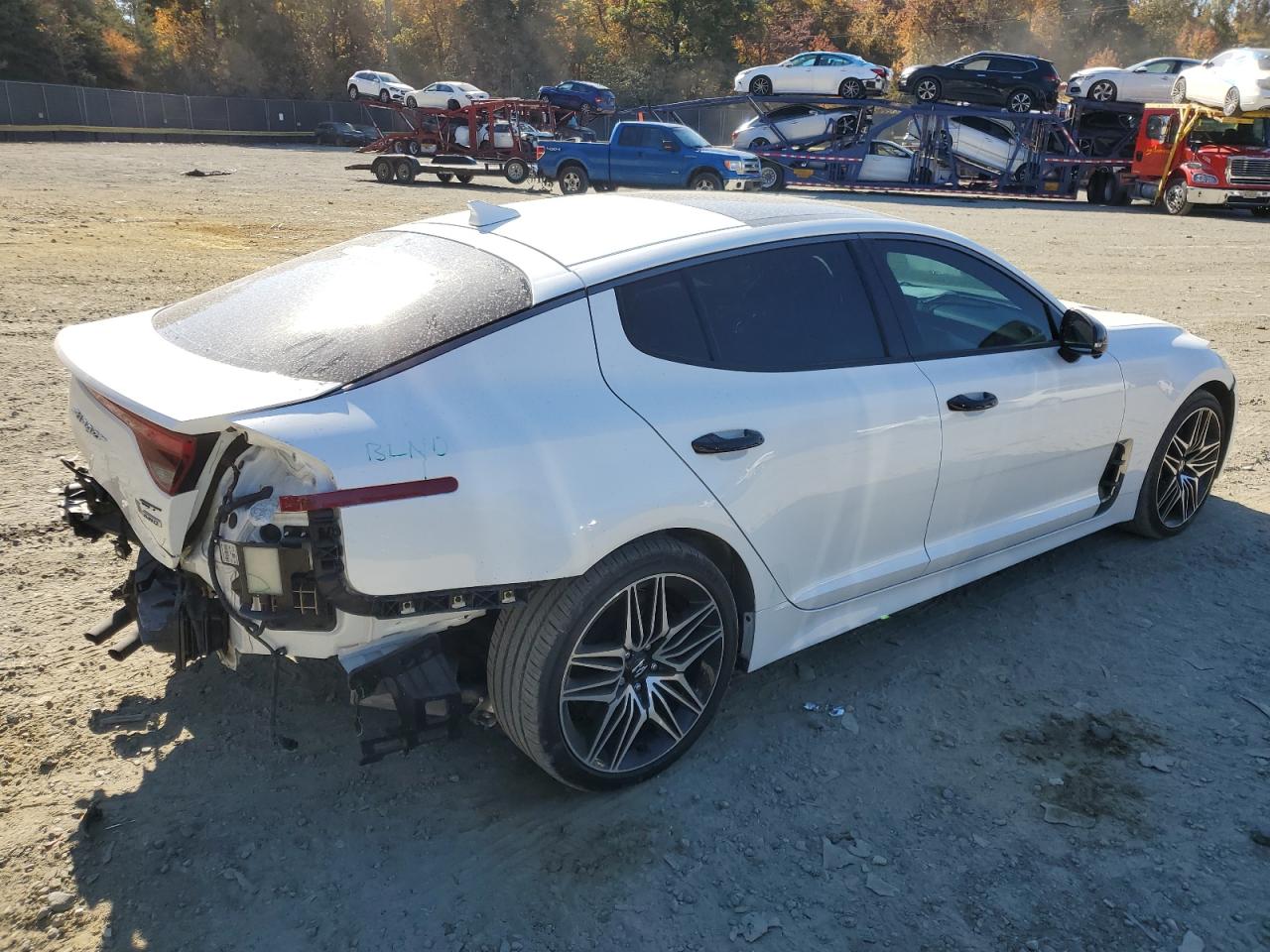 2022 KIA STINGER GT2 VIN:KNAE55LC5N6115687