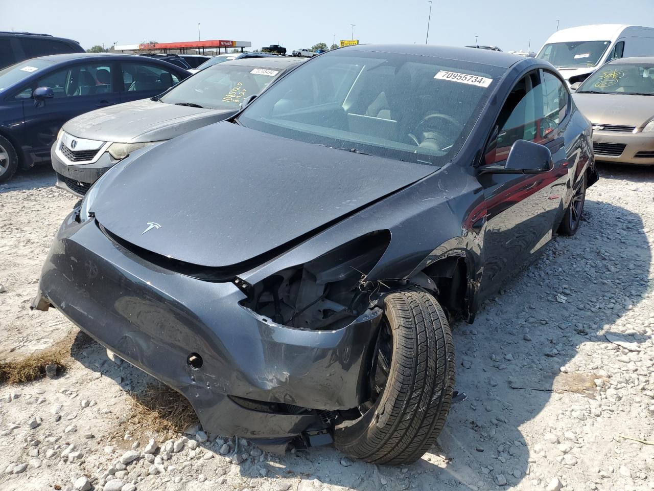 2024 TESLA MODEL Y  VIN:7SAYGDED3RF114643