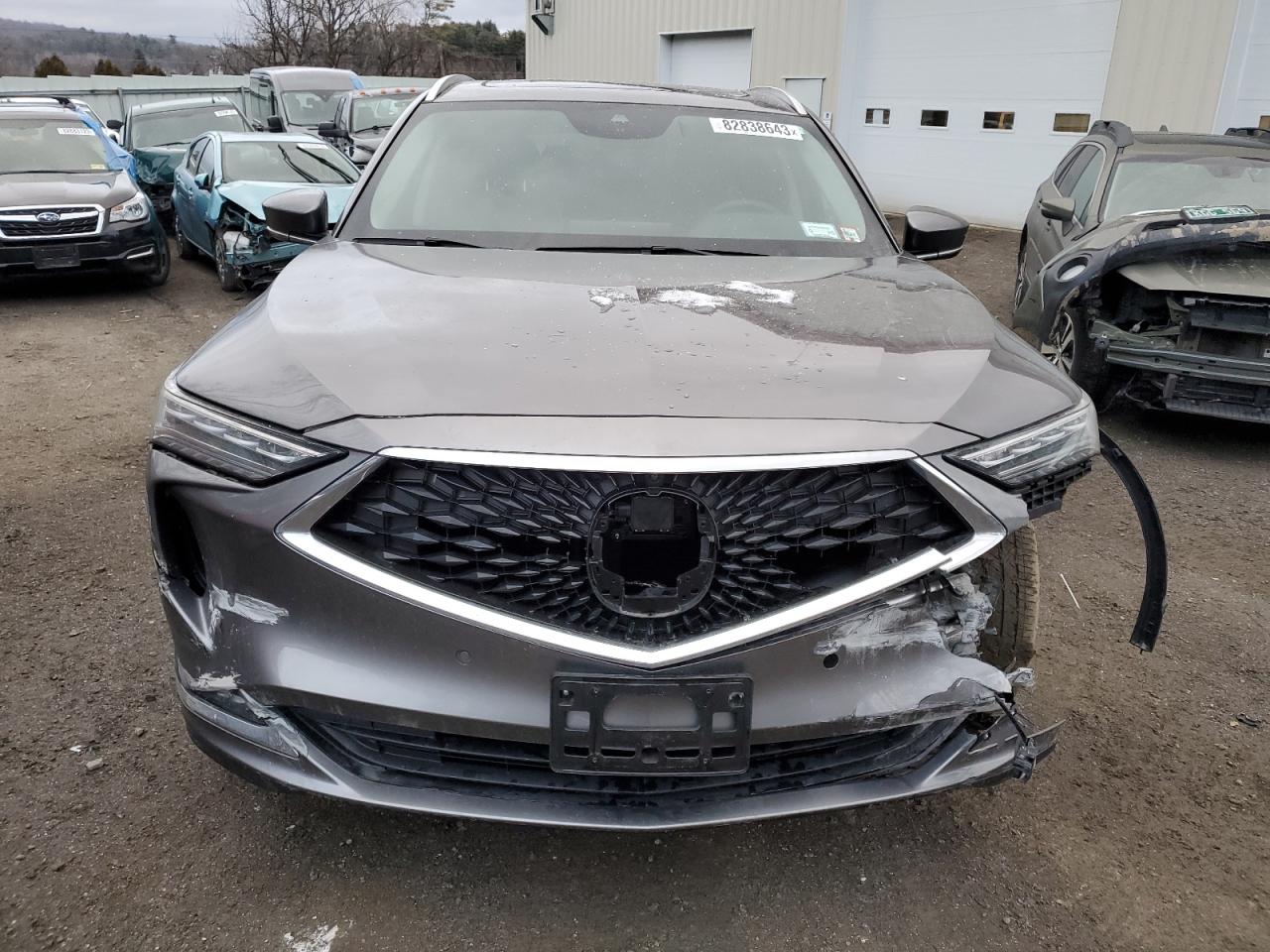 2022 ACURA MDX ADVANCE VIN:5J8YE1H85NL025536