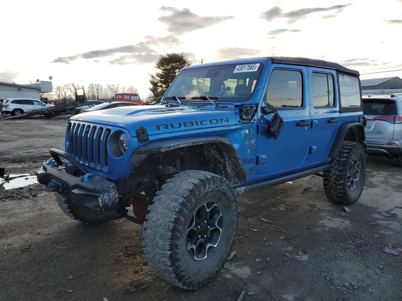 2022 JEEP WRANGLER UNLIMITED RUBICON 4XE VIN:1C4JJXR68NW190233