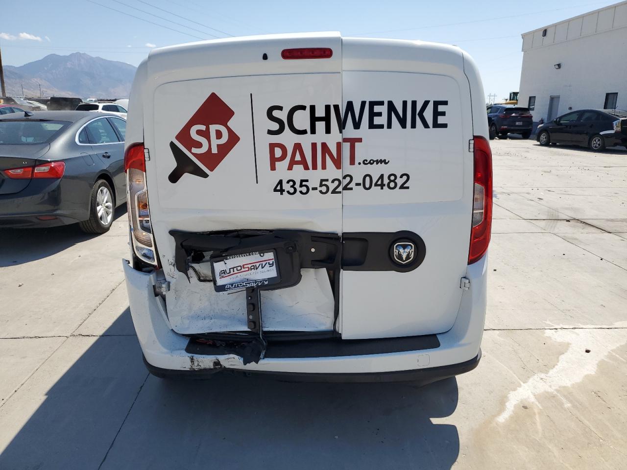 2022 RAM PROMASTER CITY TRADESMAN VIN:ZFBHRFAB1N6W82504