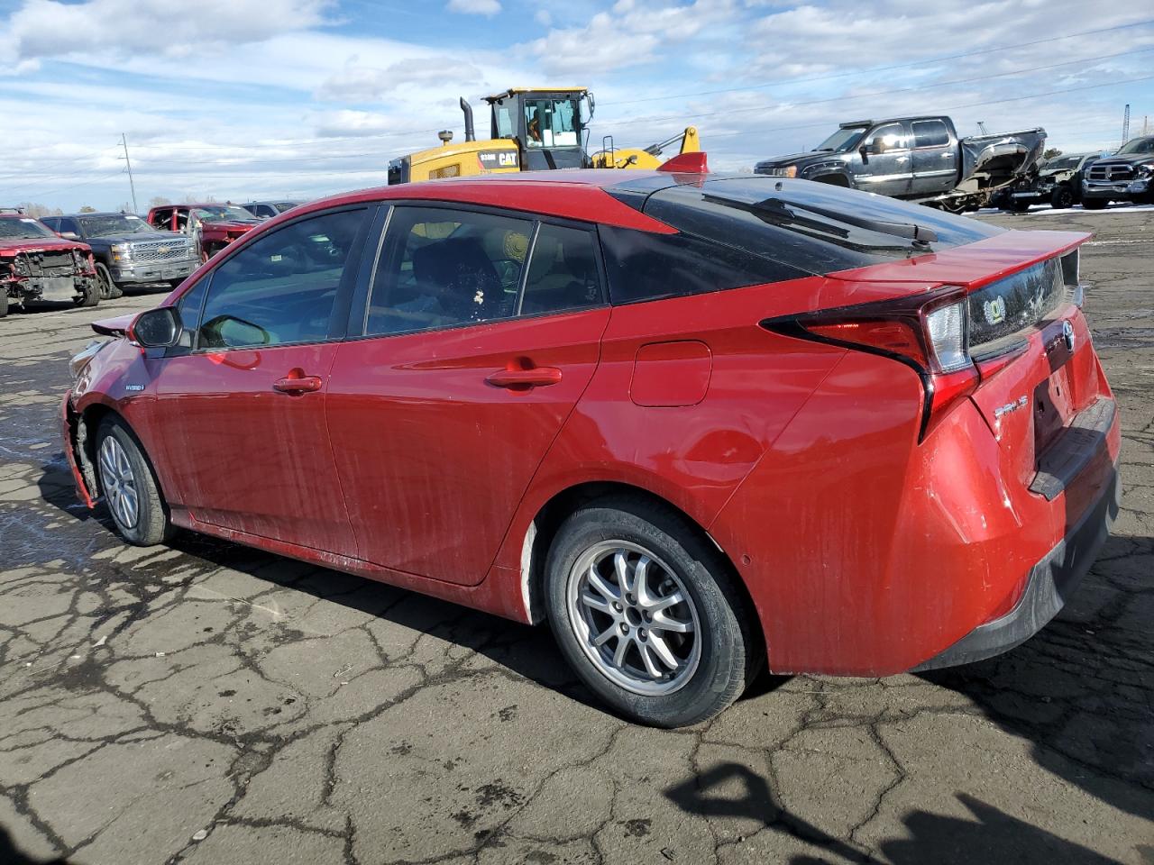2022 TOYOTA PRIUS NIGHT SHADE VIN:JTDKAMFUXN3160514