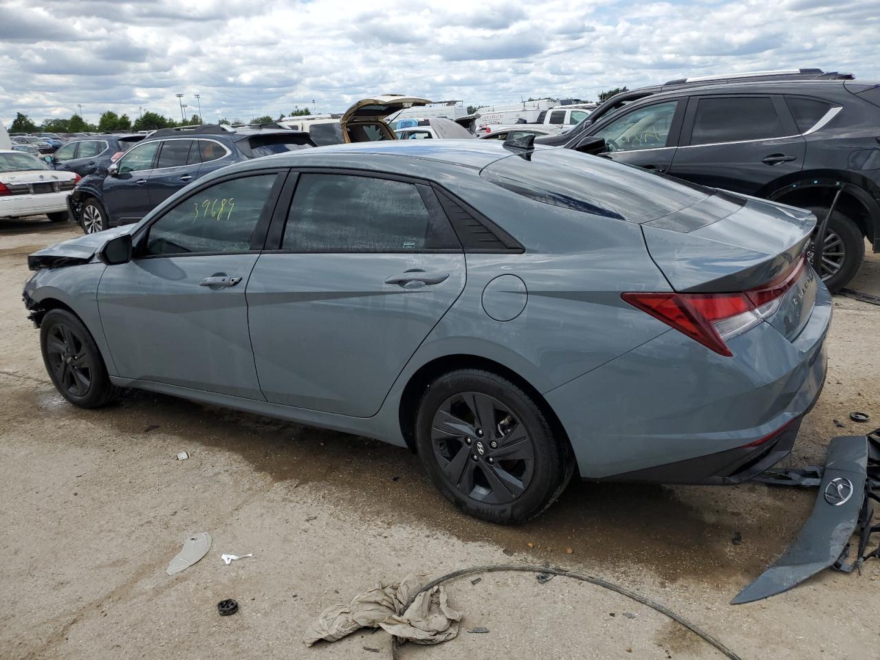 2022 HYUNDAI ELANTRA SEL VIN:KMHLS4AG8NU337649